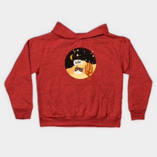 Desert Cat Kids Hoodie